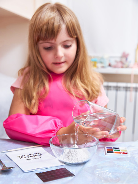 Изображение товара Набор для творчества Десятое королевство Магниты из гипса под роспись Кораблики / 04486