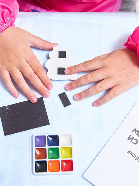 Изображение товара Набор для творчества Десятое королевство Магниты из гипса под роспись Строительная техника / 04489