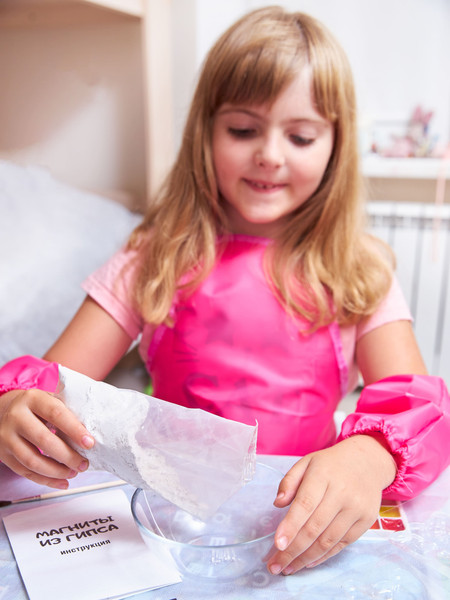 Изображение товара Набор для творчества Десятое королевство Магниты из гипса под роспись Строительная техника / 04489