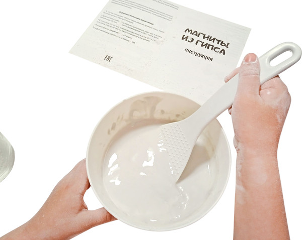 Изображение товара Набор для творчества Десятое королевство Магниты из гипса под роспись Строительная техника / 04489