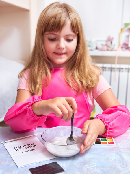 Изображение товара Набор для творчества Десятое королевство Магниты из гипса под роспись Строительная техника / 04489