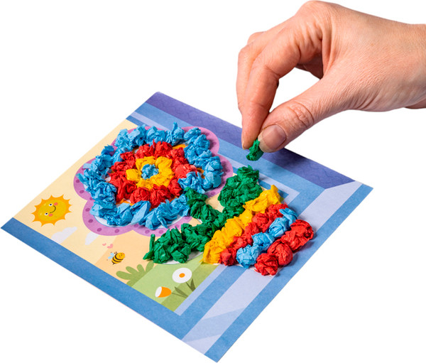 Изображение товара Набор для творчества Десятое королевство Аппликация из тишью Цветок / 04619