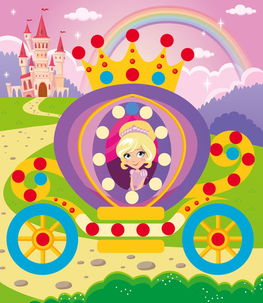 Изображение товара Набор для творчества Десятое королевство Аппликация из тишью Принцесса / 04629