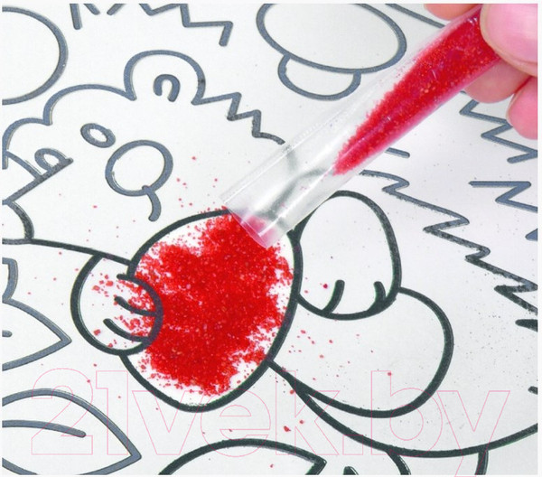 Изображение товара Набор для творчества Десятое королевство Песочная фреска Динозаврик / 04333