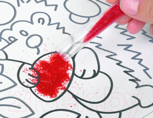 Изображение товара Набор для творчества Десятое королевство Песочная фреска Гонщик / 04337