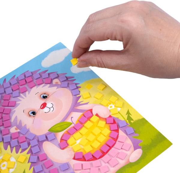 Изображение товара Набор для творчества Десятое королевство Аппликация Ежик / 02749