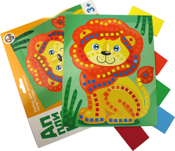 Изображение товара Набор для творчества Десятое королевство Аппликация Лев / 02800