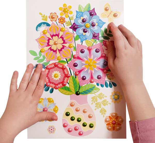 Изображение товара Набор для творчества Десятое королевство Аппликация бусинами Жемчужинка Летний полдень / 01981