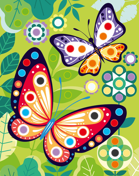 Изображение товара Набор для творчества Десятое королевство Аппликация из пуговиц Бабочки / 04411