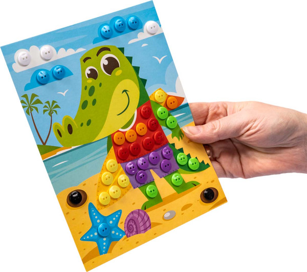 Изображение товара Набор для творчества Десятое королевство Аппликация из пуговиц На море / 04414