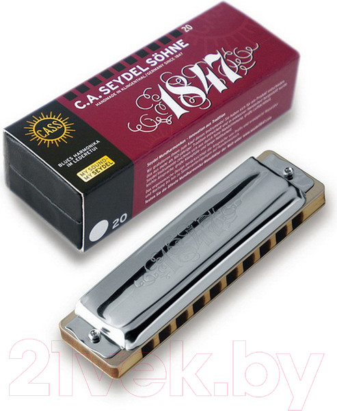 Изображение товара Губная гармошка Seydel Sohne 1847 Classic G Paddy Richter / 16206G