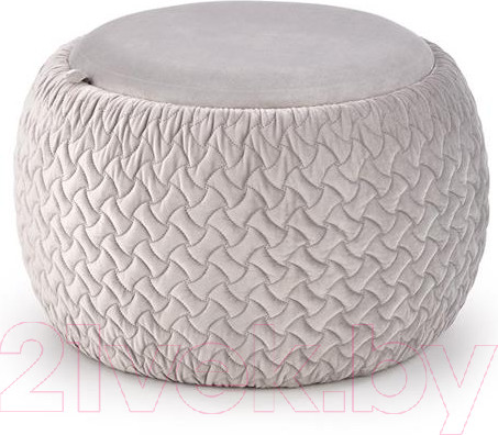 Изображение товара Пуф Halmar Bono (светло-серый/натуральный)
