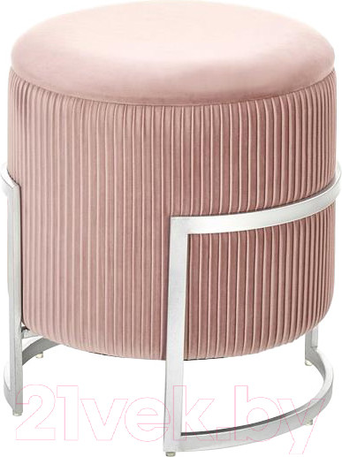 Изображение товара Пуф Halmar Cricket (светло-розовый/хром)