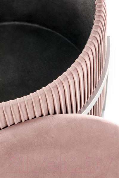 Изображение товара Пуф Halmar Cricket (светло-розовый/хром)