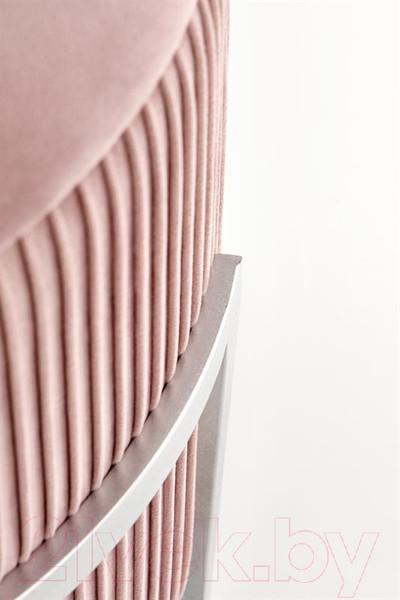 Изображение товара Пуф Halmar Cricket (светло-розовый/хром)