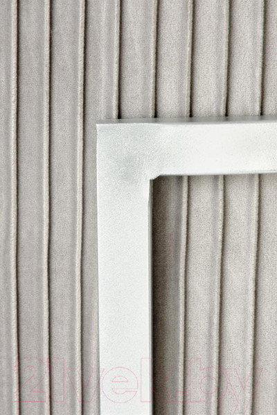 Изображение товара Пуф Halmar Cricket (светло-серый/хром)