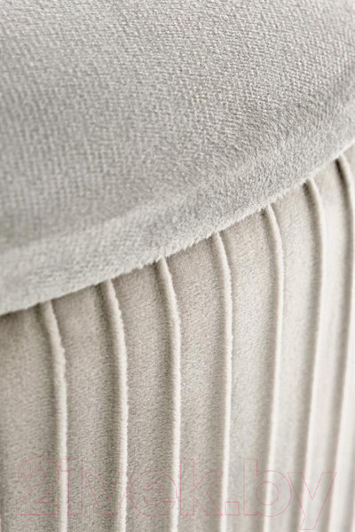 Изображение товара Пуф Halmar Cricket (светло-серый/хром)