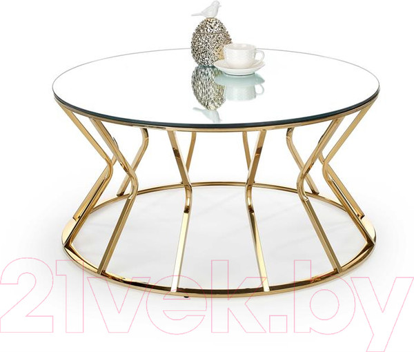 Изображение товара Журнальный столик Halmar Afina (зеркало/золото)