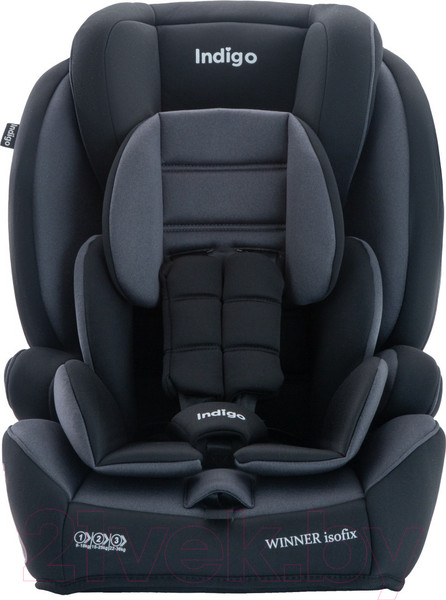 Изображение товара Автокресло INDIGO Winner Isofix / YB706B (черный/серый)