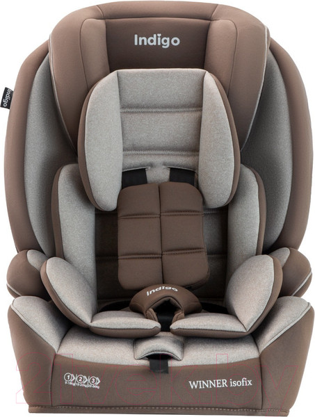 Изображение товара Автокресло INDIGO Winner Isofix / YB706B (бежевый/коричневый)