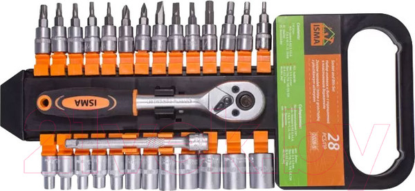 Изображение товара Набор головок слесарных ISMA 2028-5