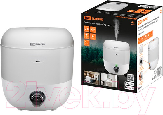 Изображение товара Ультразвуковой увлажнитель воздуха TDM Ареал 1 / SQ4013-0004