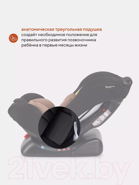 Изображение товара Автокресло Rant Basic Rally / ZY19 (бежевый)