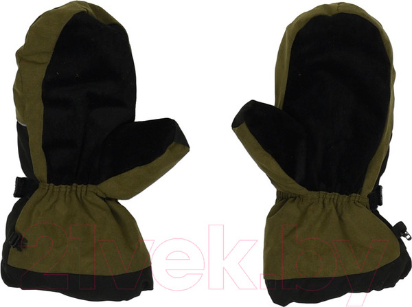 Изображение товара Варежки для охоты и рыбалки Huntsman Siberia Yukon Finlandia (хаки)