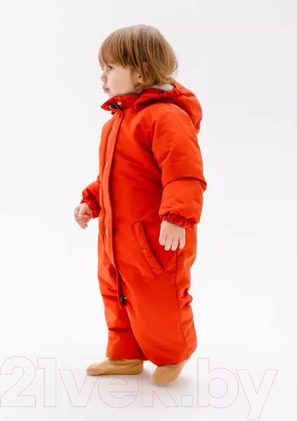 Изображение товара Комбинезон прогулочный детский Rant Husky / 155/2-74 (Carrot Red)