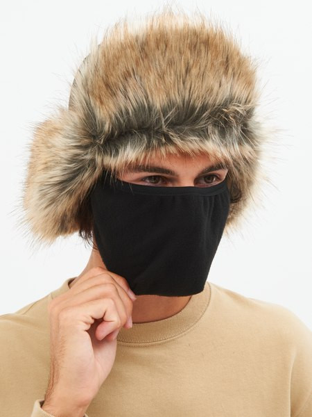 Изображение товара Шапка Huntsman Евро Волк с маской Taslan (р-р 56-58, хаки)