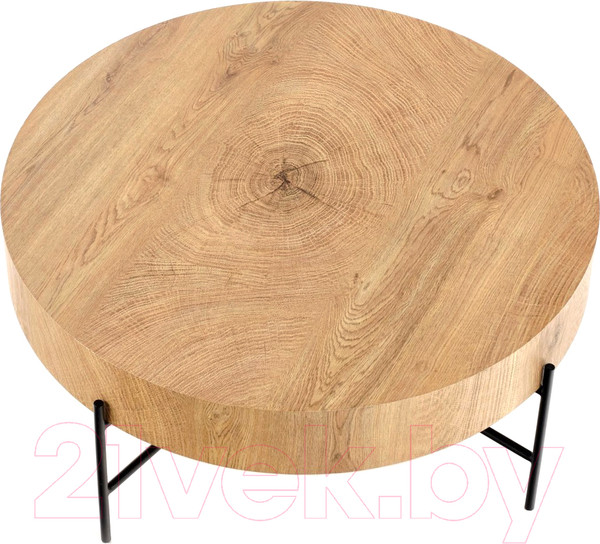 Изображение товара Журнальный столик Halmar Brooklyn (дуб натуральный/черный)