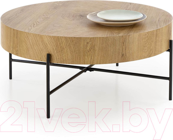 Изображение товара Журнальный столик Halmar Brooklyn (дуб натуральный/черный)
