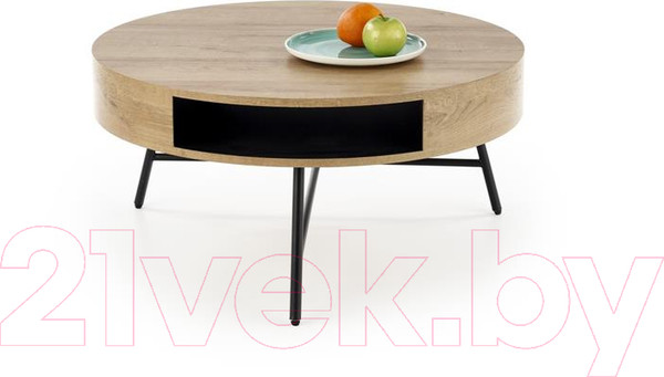 Изображение товара Журнальный столик Halmar Camila (дуб золотой/черный)