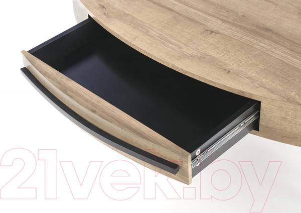 Изображение товара Журнальный столик Halmar Carolina (дуб золотой/черный)