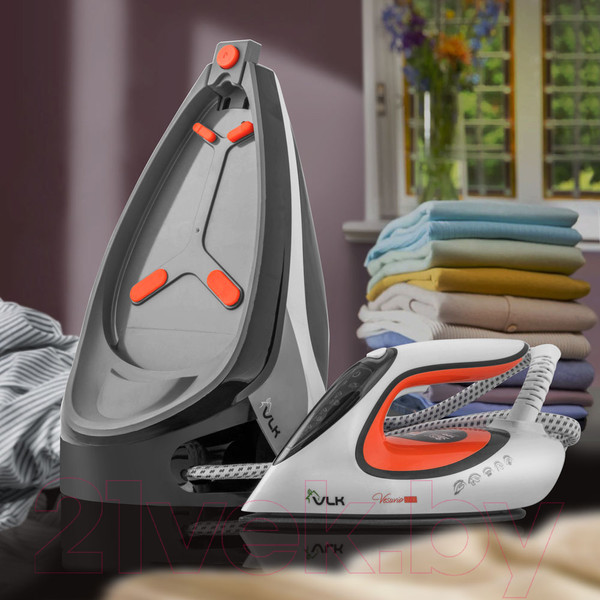 Изображение товара Утюг с парогенератором VLK Vesuvio 5500 (белый/черный/оранжевый)