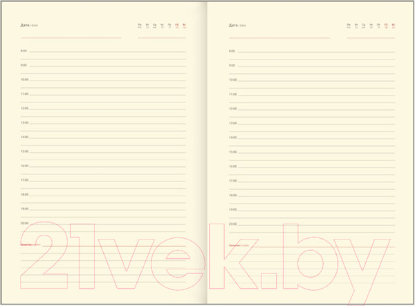 Изображение товара Ежедневник Greenwich Line Night garden. Dark persian / ENA5_44979 (136л)