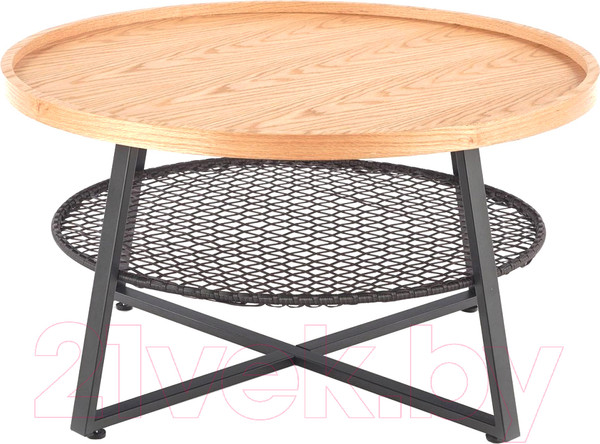 Изображение товара Журнальный столик Halmar Florence (дуб натуральный/черный)