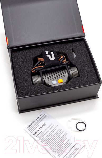 Изображение товара Фонарь Яркий Луч YLP Panda 2M-RED LH351D+RED 18650