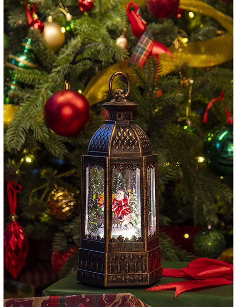 Изображение товара Световая фигурка Лючия Зимние узоры Санта в санях / RB-228