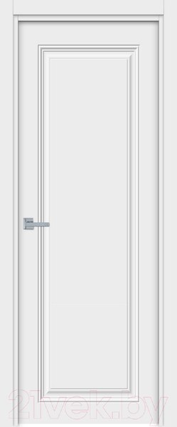 Дверь межкомнатная SMART Аляска 80x200 (белый шелк)