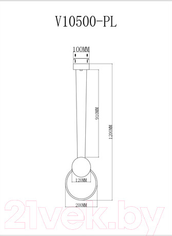 Изображение товара Потолочный светильник Moderli Store / V10500-PL