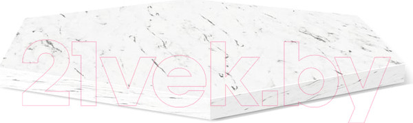 Изображение товара Журнальный столик Sheffilton SHT-TU49/TT20 60 ЛДСП (золото/мрамор карра белый)