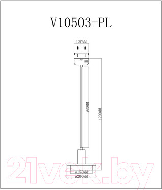 Изображение товара Потолочный светильник Moderli Solumn / V10503-PL