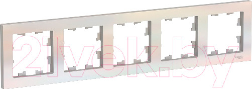 Изображение товара Рамка для выключателей и розеток Systeme (Schneider) Electric AtlasDesign ATN000405