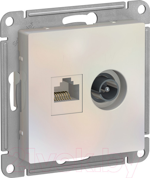 Изображение товара Розетка Systeme (Schneider) Electric AtlasDesign ATN000489