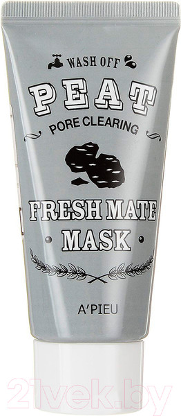 Изображение товара Маска для лица кремовая A'Pieu Fresh Mate Peat Mask Pore Clearing (50мл)
