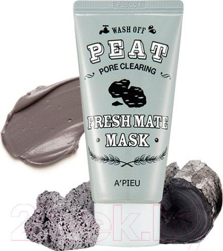 Изображение товара Маска для лица кремовая A'Pieu Fresh Mate Peat Mask Pore Clearing (50мл)