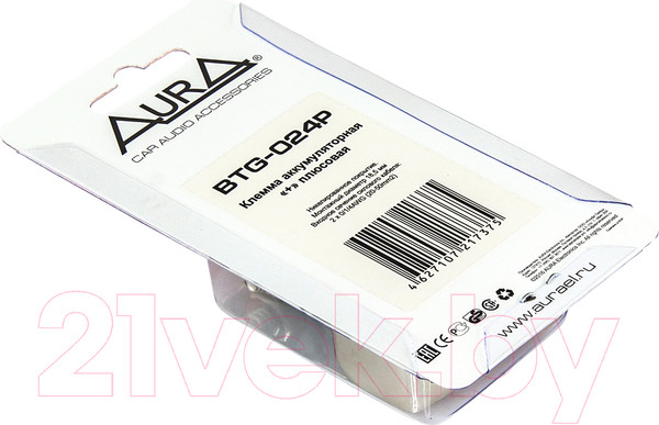 Изображение товара Клемма AURA BTG-024P