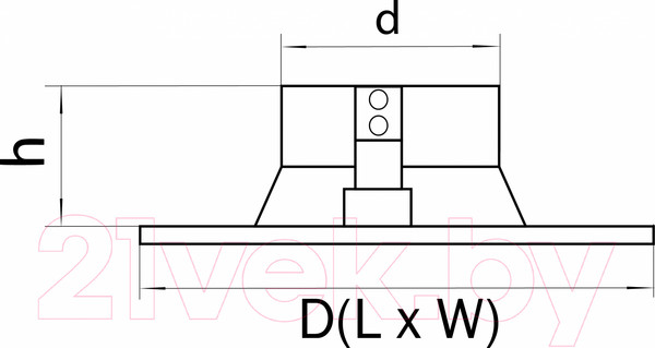 Изображение товара Точечный светильник Lightstar Domino 214507