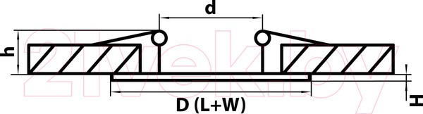 Изображение товара Точечный светильник Lightstar Levigo 010031